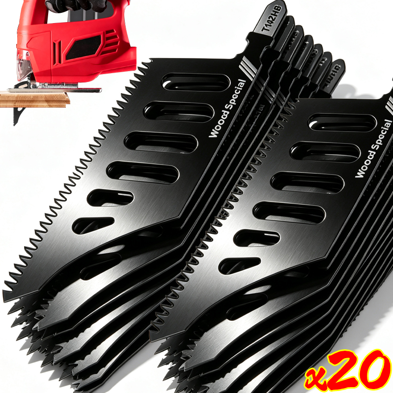 Heavy Equipment Blade - 20/1x Hochleistungs-Stichsägeblatt mit T-förmigem Griff, Stahlsägeblätter
