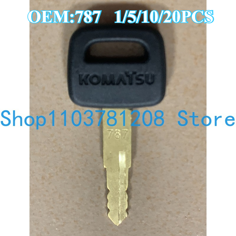 Heavy Equipment Keys - 1/5/10/20 Stück, geeignet für Komatsu Heavy