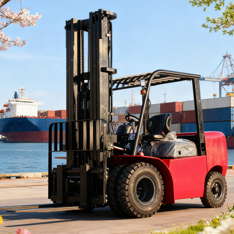 Heavy Equipment Forklift - Schwerlast-Dieselstapler mit 8 Tonnen Tragkraft und