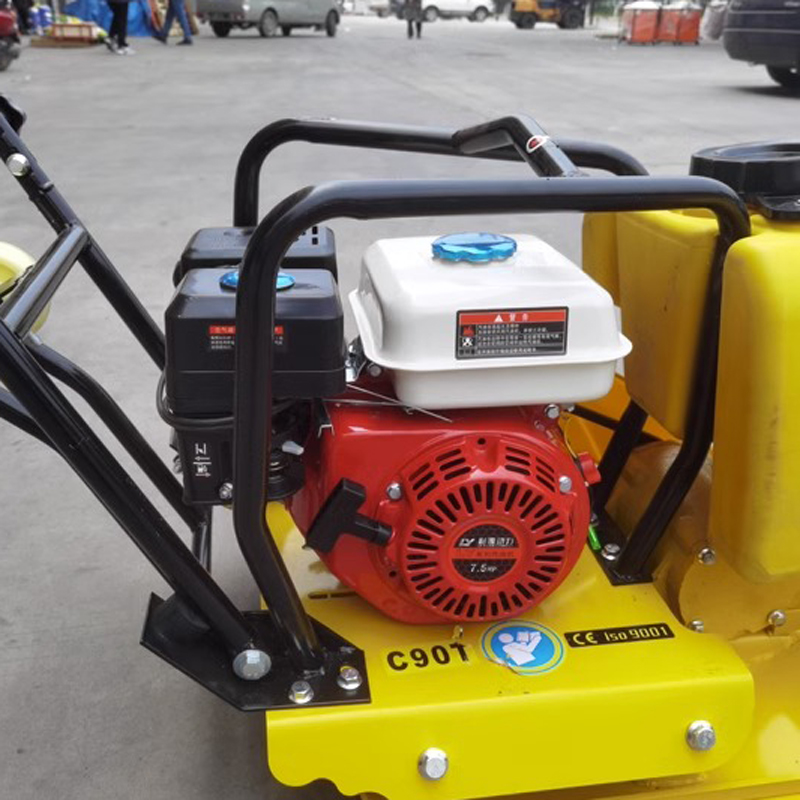Plate Compactor Vibrator - Plattenverdichter Kleiner Verdichtungswalzen-Verdichter für Asphaltstraßen, Erdbewegung