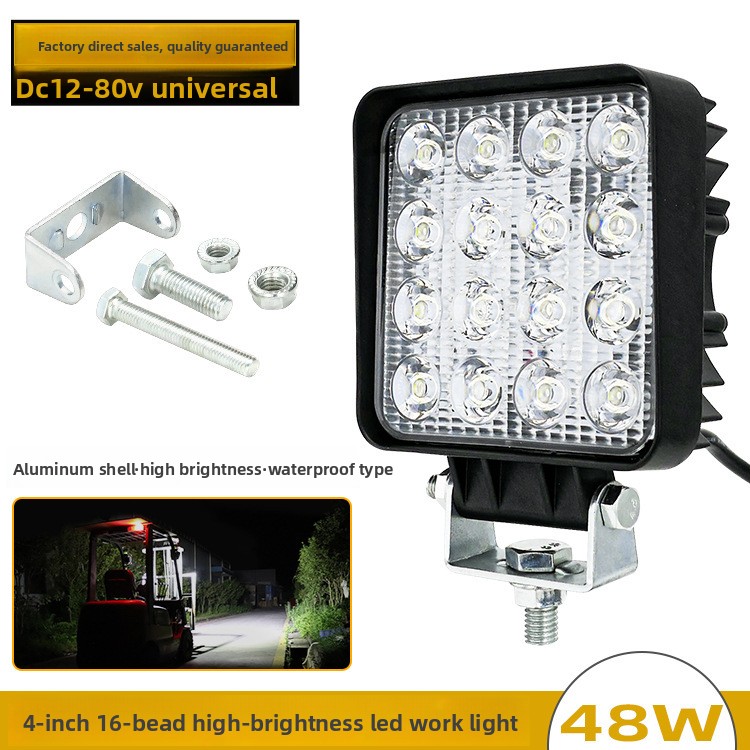 Heavy Equipment Forklift - 48W 16LED 4 Zoll 12V 24V