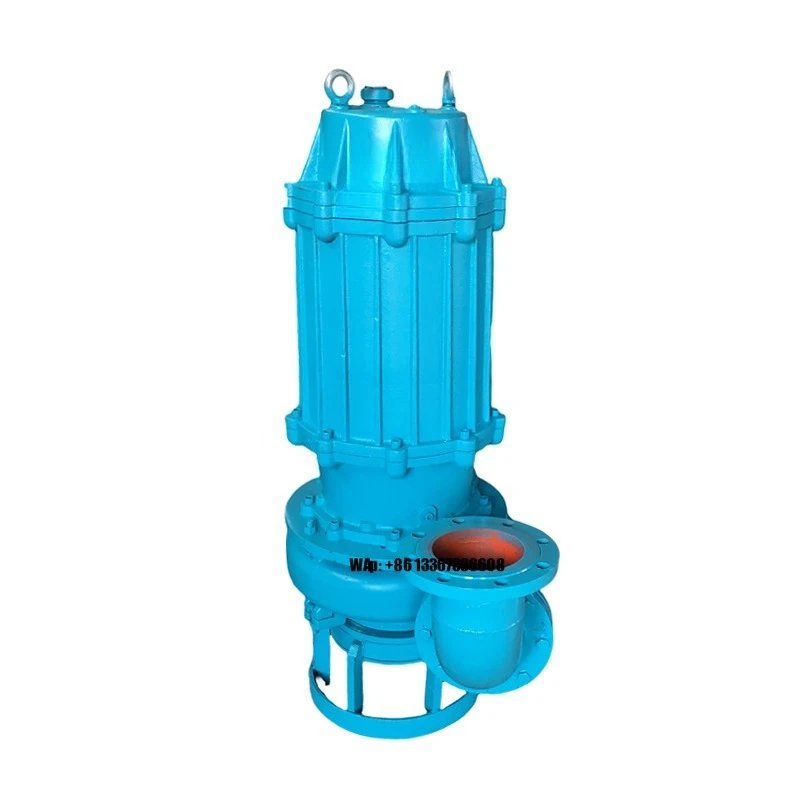 Submersible Pump Sewage - Tauchfähige Schlammpumpe mit Schneidklinge für Schlamm-,
