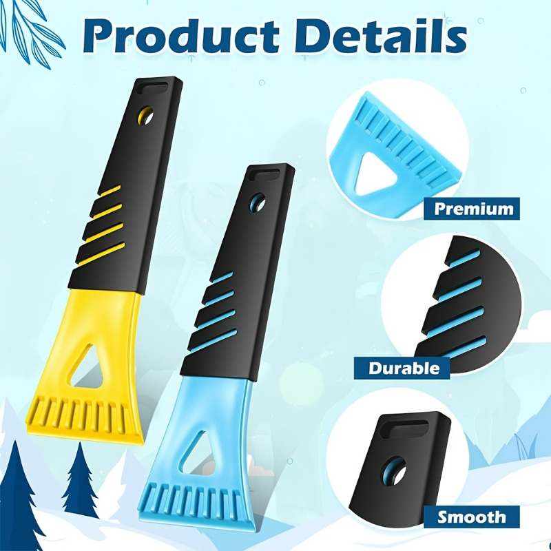 Heavy Equipment Scraper - 1 Stück robuster PVC-Eiskratzer mit automatischem