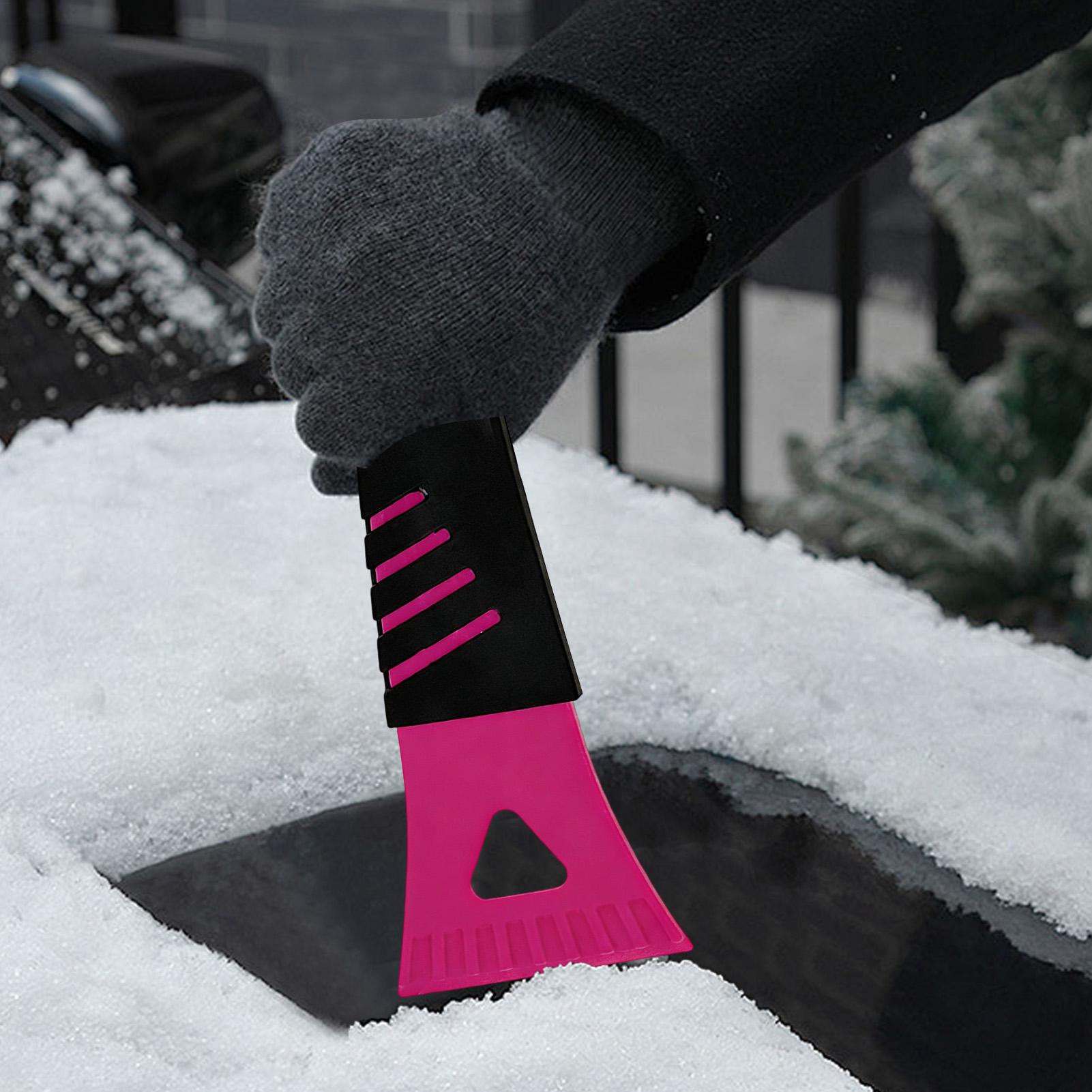 Heavy Equipment Scraper - Robuster Auto-Eiskratzer und Schneebürste mit Doppelkopf