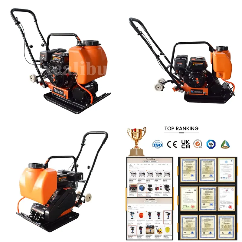Plate Compactor Vibrator - [2026] Excalibur Bestseller Mechanische 10KN 20-25m/min