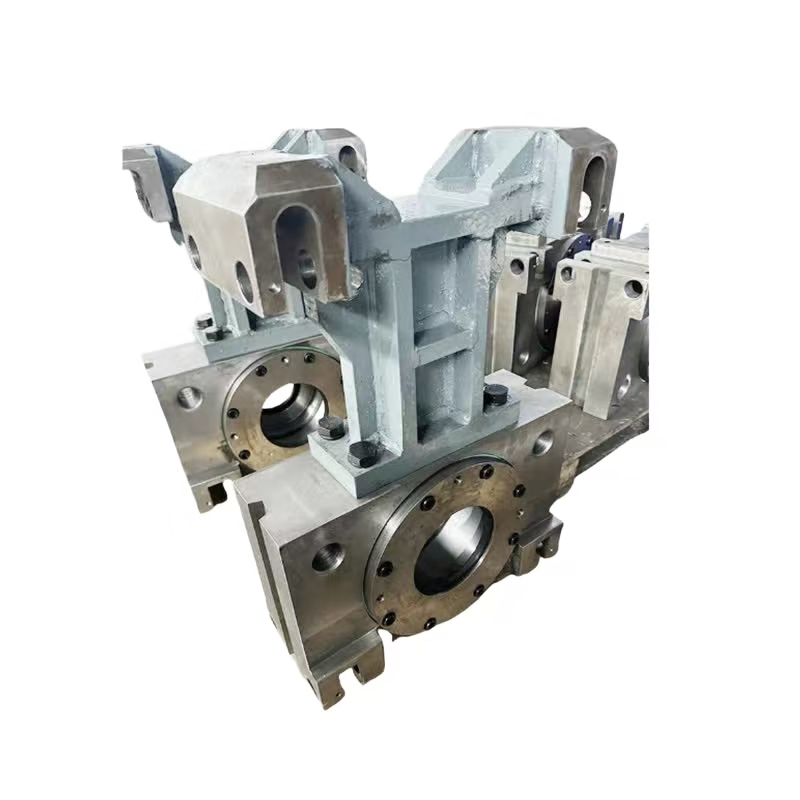 Heavy Equipment Pdf - CNC-gefräste Mehrachsen-Mechanische Halterung aus Stahlguss für