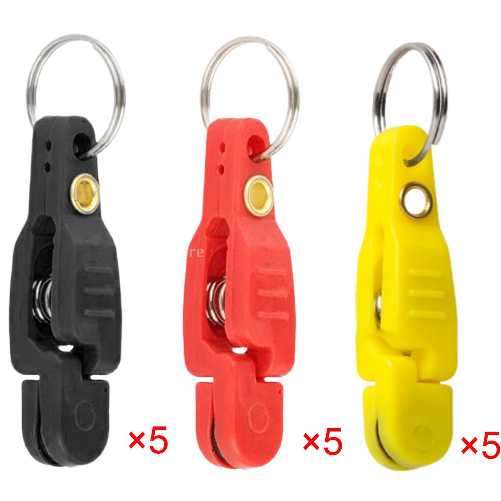 Heavy Equipment Keys - 5-teilige Schnapp-Entriegelungsclips mit schwerer Spannung für