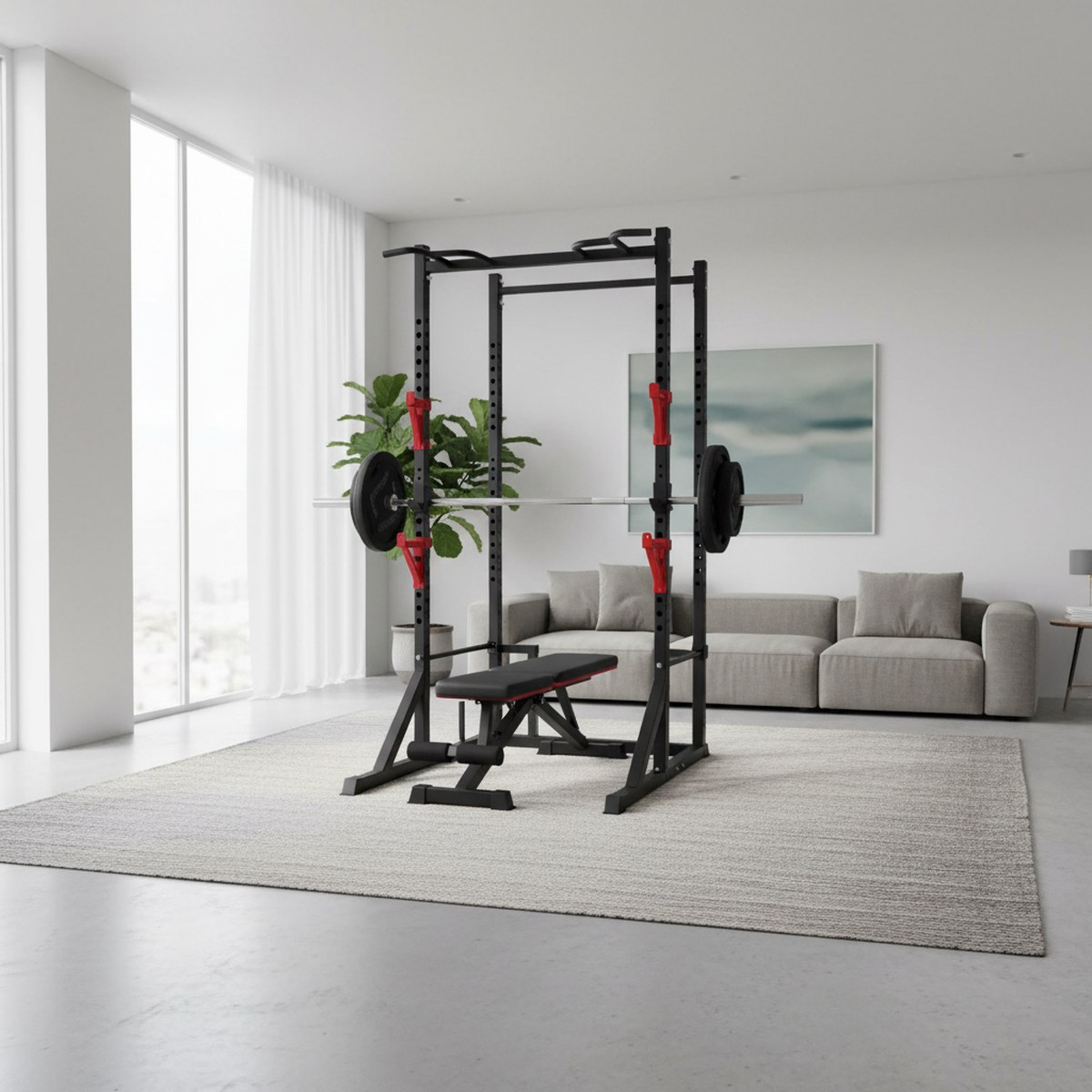 Verstellbares Power Rack mit K – Heavy Equipment Usa Bewertung und Preis