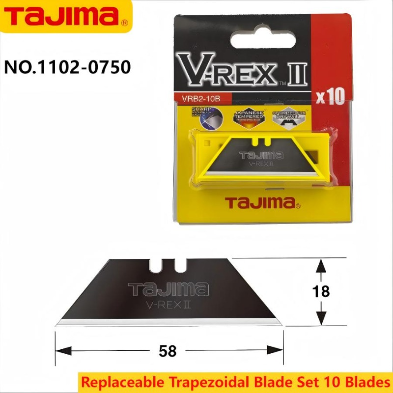 TAJIMA Trapezklinge 1102-0750  – Heavy Equipment Blade Bewertung und Preis
