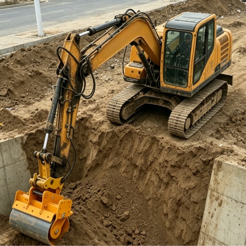 Maßgefertigte Schwerlast-Hydra – Plate Compactor Vibrator Bewertung und Preis