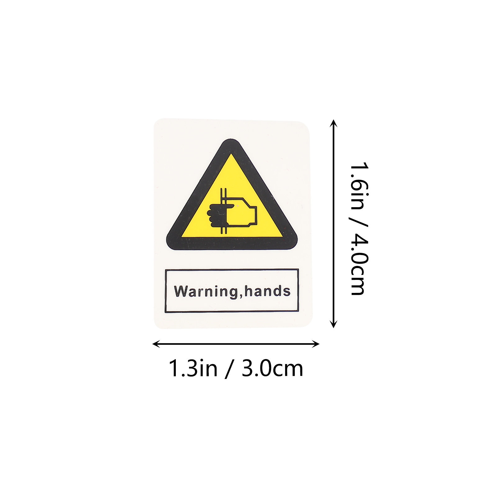 10 Stück Warnaufkleber „Finger – Heavy Equipment Warning Sign Bewertung und Preis