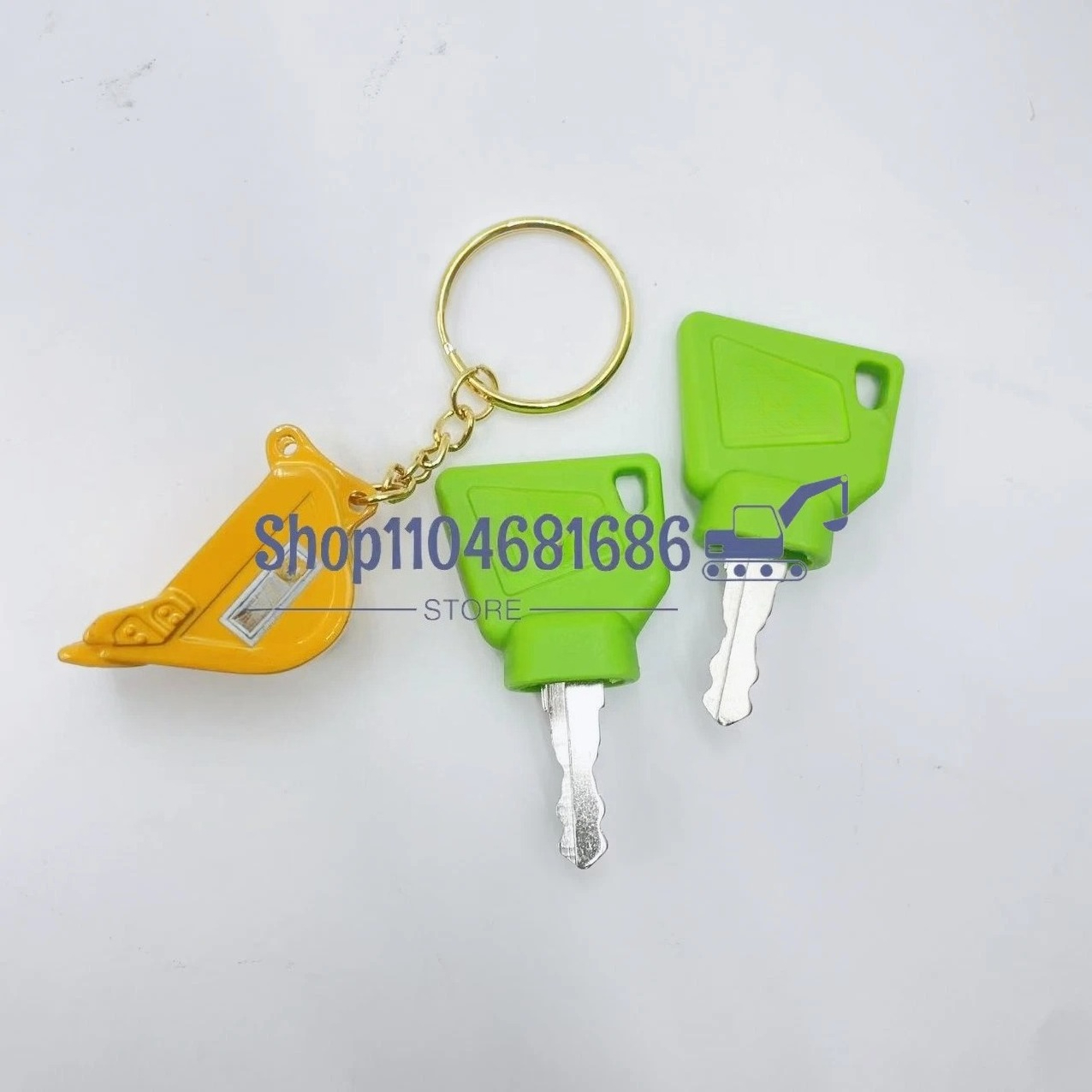 2 Stück schwarze JCS 3CX Teile – Heavy Equipment Keys Bewertung und Preis