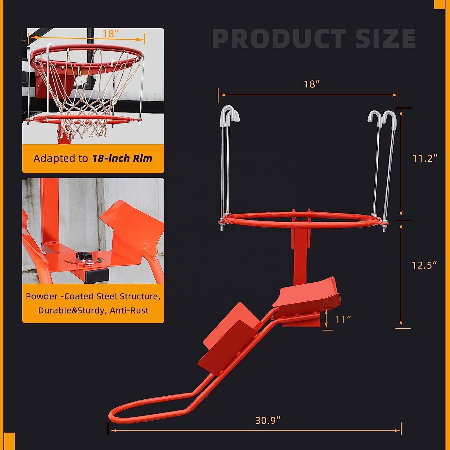 Robuste Basketball-Rücklaufbef – Heavy Equipment Usa Bewertung und Preis