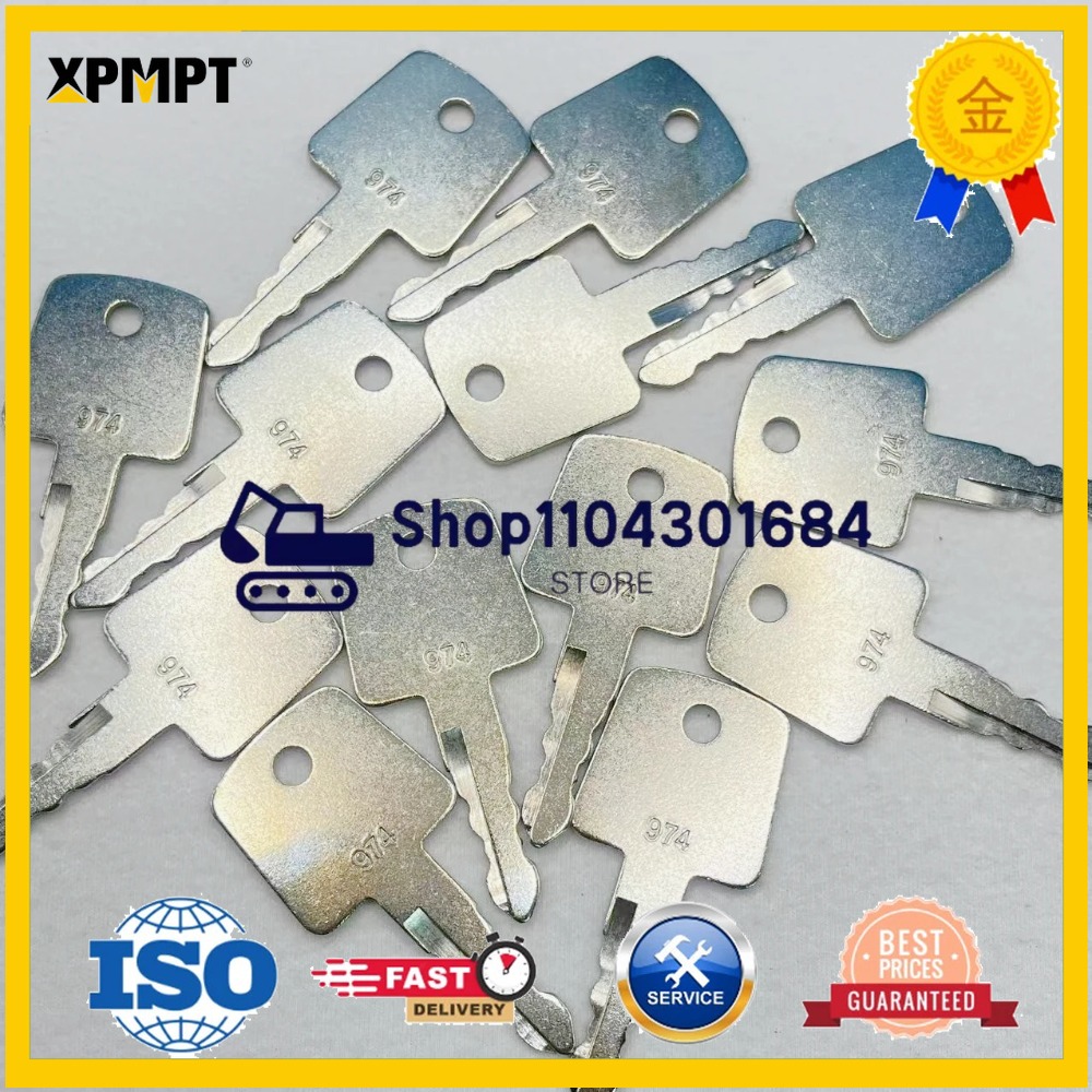 10 Stück Sakai Walzenzündschlü – Heavy Equipment Keys Bewertung und Preis
