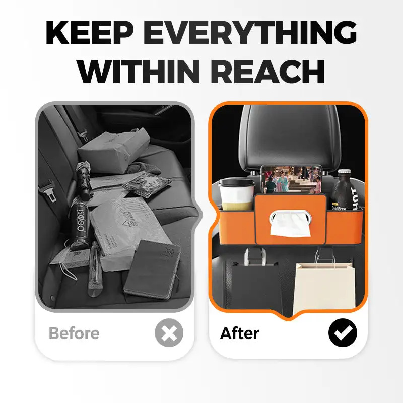 Auto Multifunktionale Sitzlehn – Heavy Equipment Storage Bewertung und Preis
