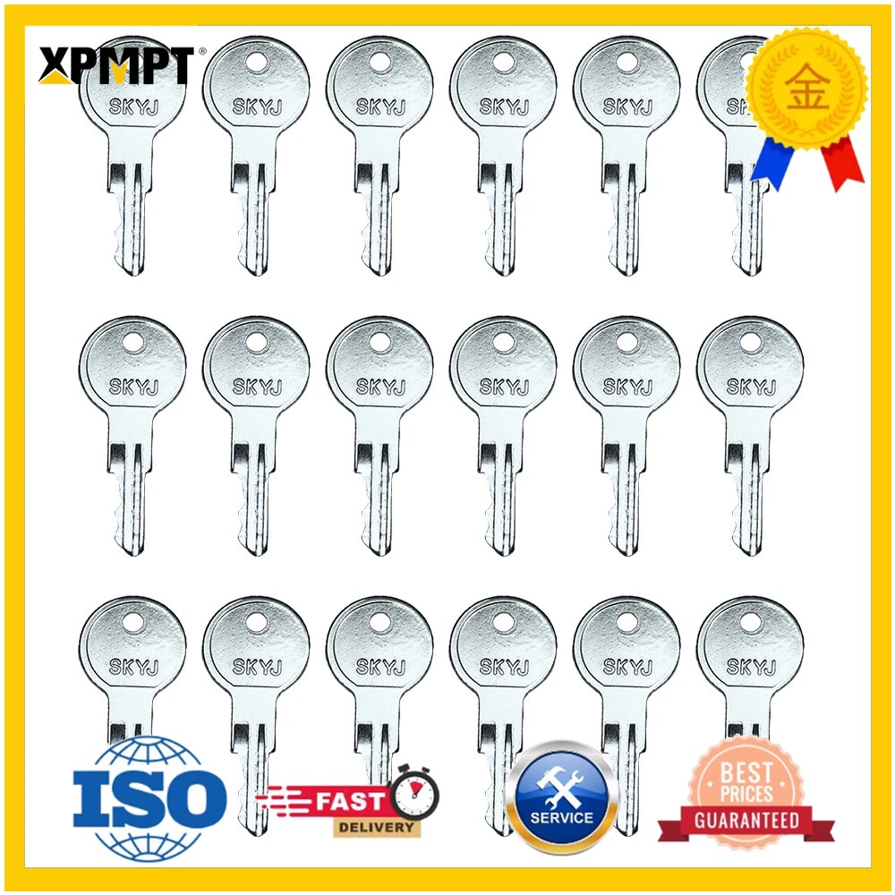 1/5/10/30/50 Stück Zündschlüss – Heavy Equipment Keys Bewertung und Preis