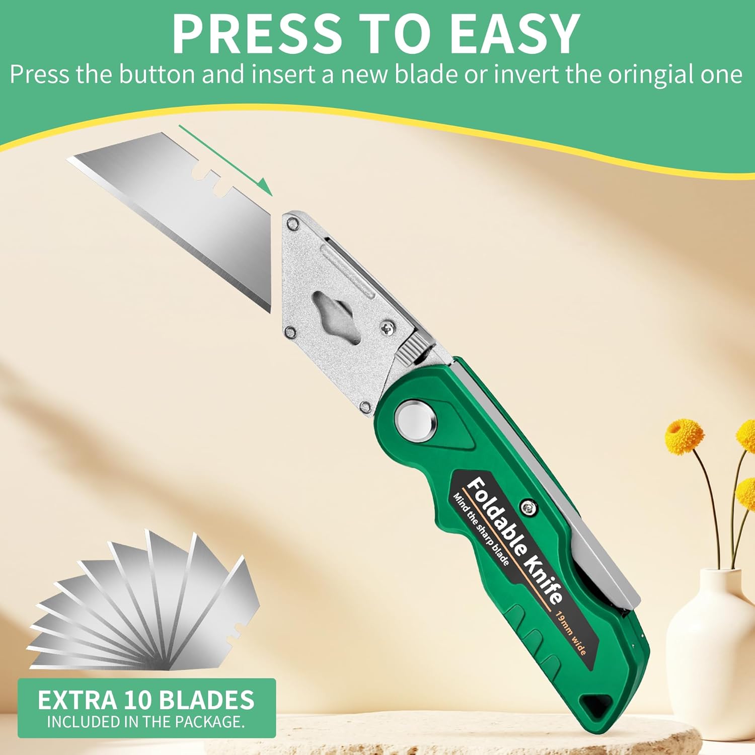 Küchen-Kartonmesser, 4er-Pack  – Heavy Equipment Blade Bewertung und Preis