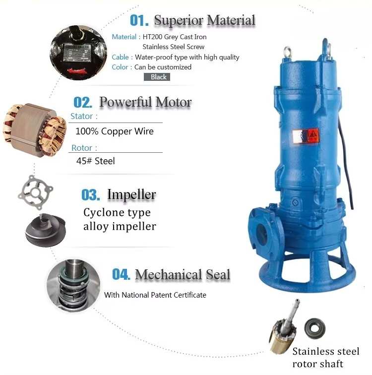 Hochleistungs-Tauchschleifer,  – Submersible Pump Sewage Bewertung und Preis