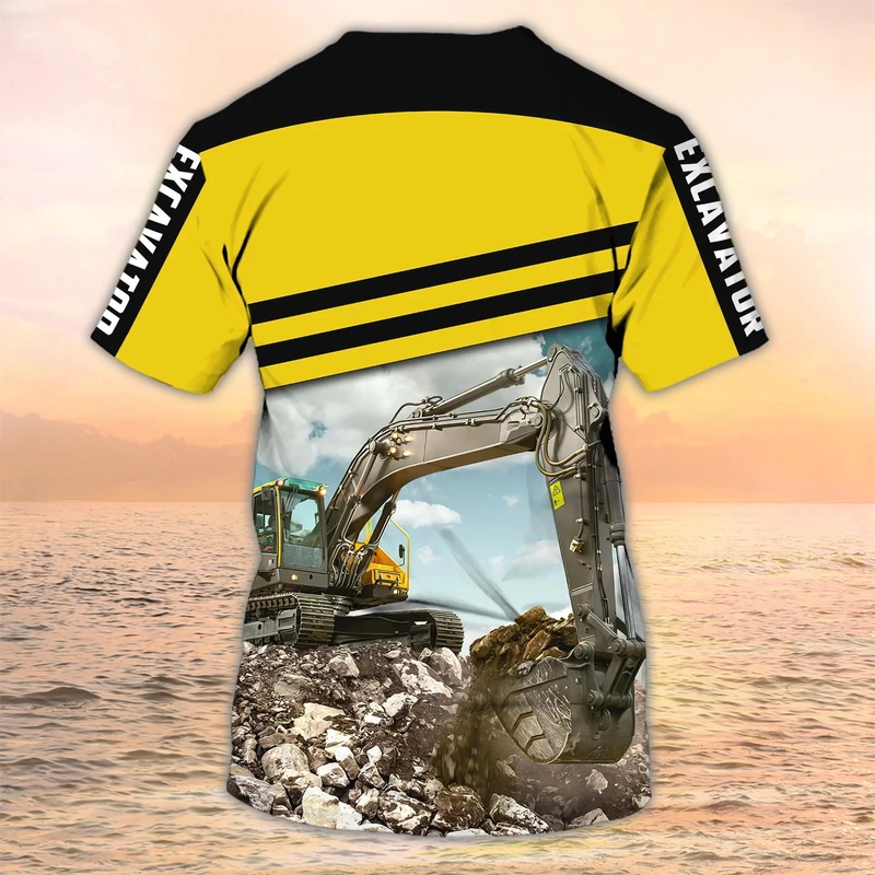 1 Stück personalisiertes T-Shi – Heavy Equipment Names And Pictures Bewertung und Preis