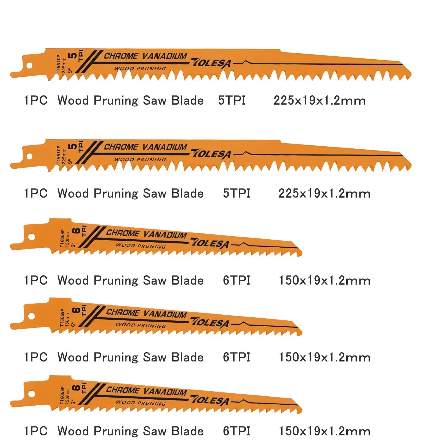 TOLESA 10 Stück Säbelsägeblätt – Heavy Equipment Blade Bewertung und Preis