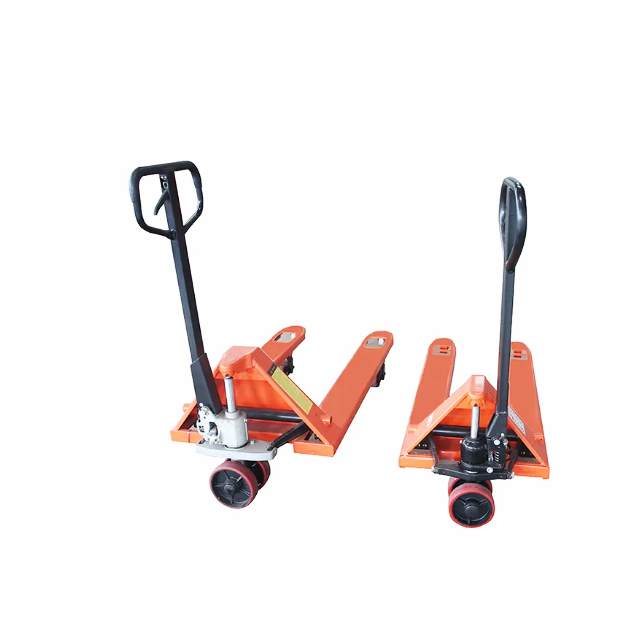 Nylonrad-Handhubwagen mit manu – Hand Pallet Truck Bewertung und Preis