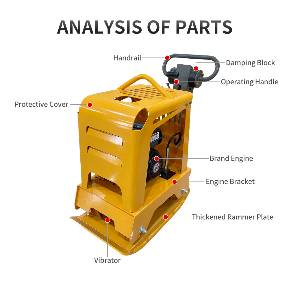 C160 Asphalt-Vibrationsplatte  – Plate Compactor Vibrator Bewertung und Preis