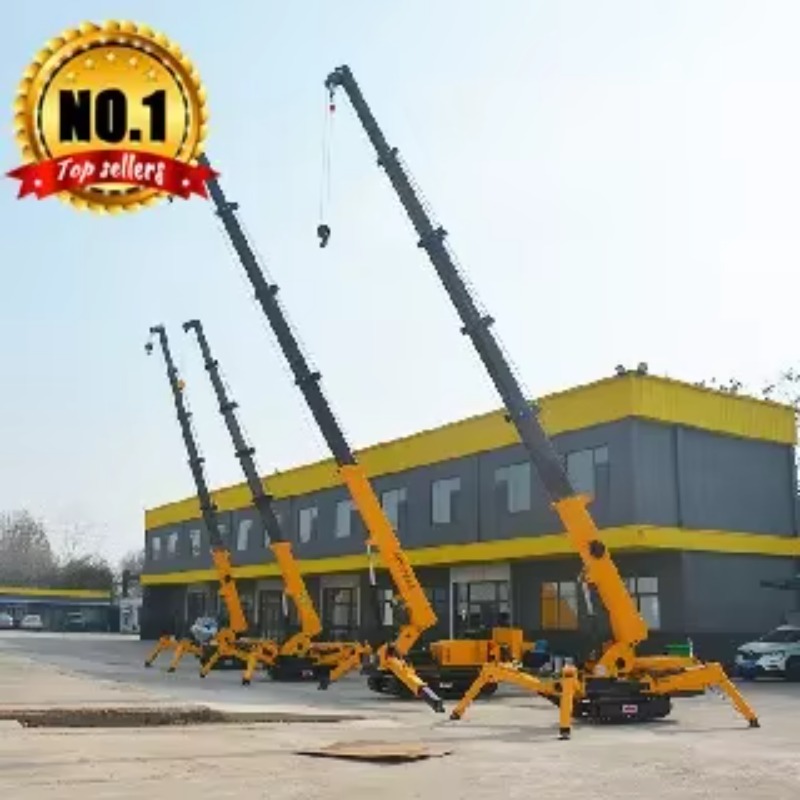 8T Hydraulischer Spinnenkran S – Heavy Equipment Construction Bewertung und Preis