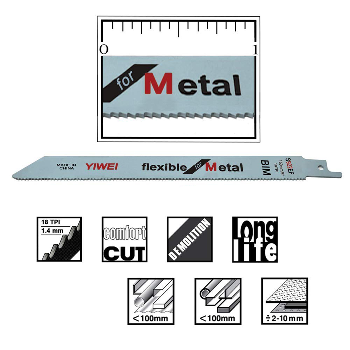 Robuste Säbelsägeblätter zum S – Heavy Equipment Blade Bewertung und Preis